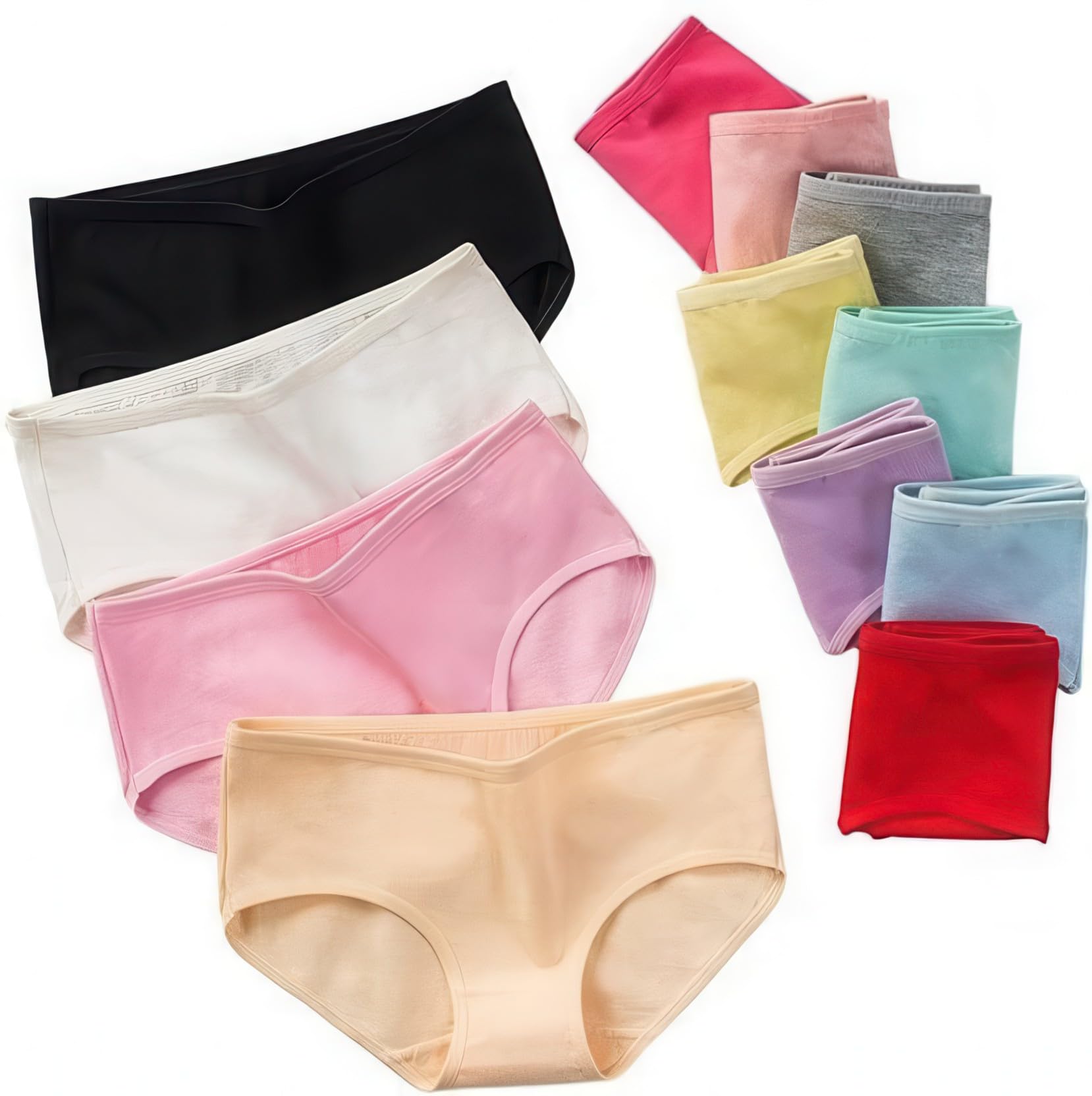 100% Cotton Breathable Lightweight Printed Panties for Women and Girls-Cotton Crotch, Pack of 6,(S to 2XL)-picture-29