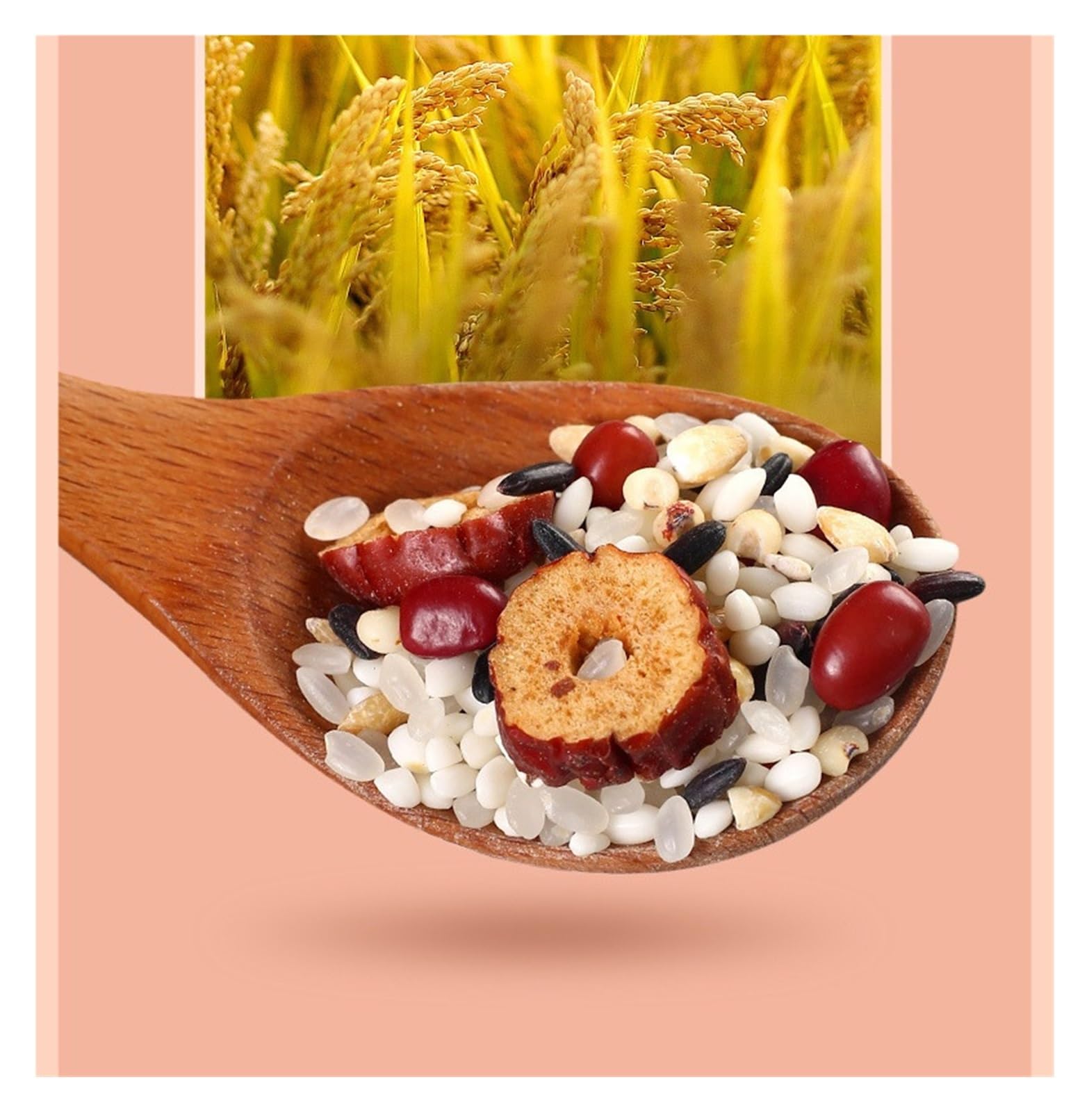Fünf-Korn-Acht-Schätze-Porridge-Zutaten (500 g) – ein herzerwärmendes und magenberuhigendes Frühstück(2pcs)