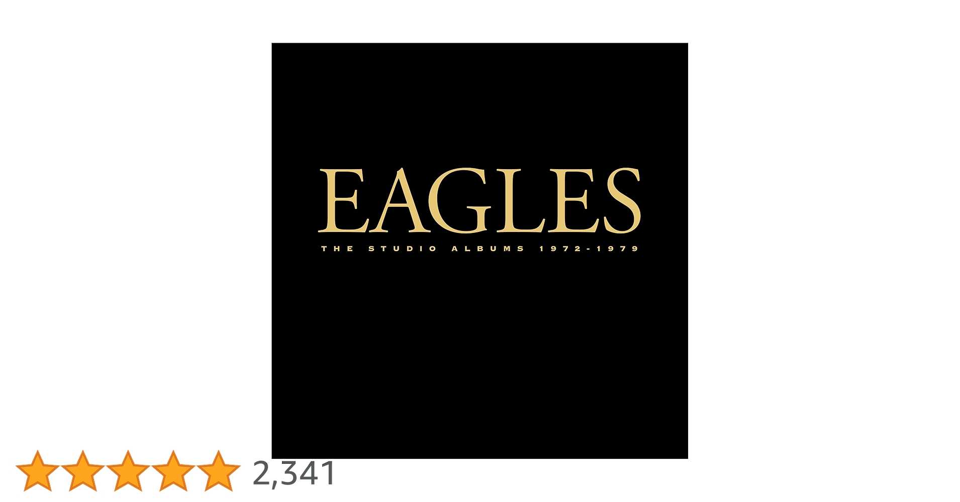 Amazon.co.jp: Eagles Studio Albums 1972-1979: ミュージック