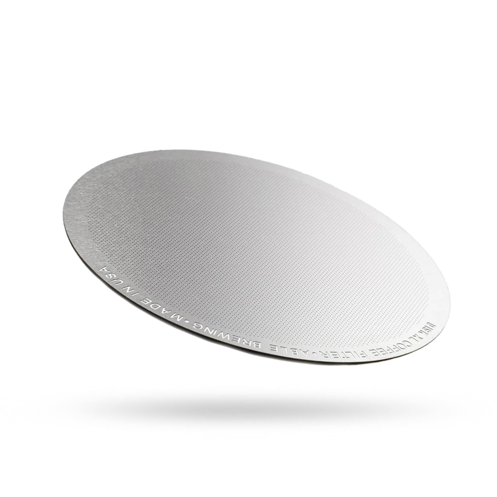 Able - DISK XL Reusable Coffee Filters, Compatible with Newer AeroPress Coffee Filters XL, Ideal for Home & Cafes,152 Micron 72 mm diameter/2.83” Stainless Steel Coffee Filter, Pack of 1