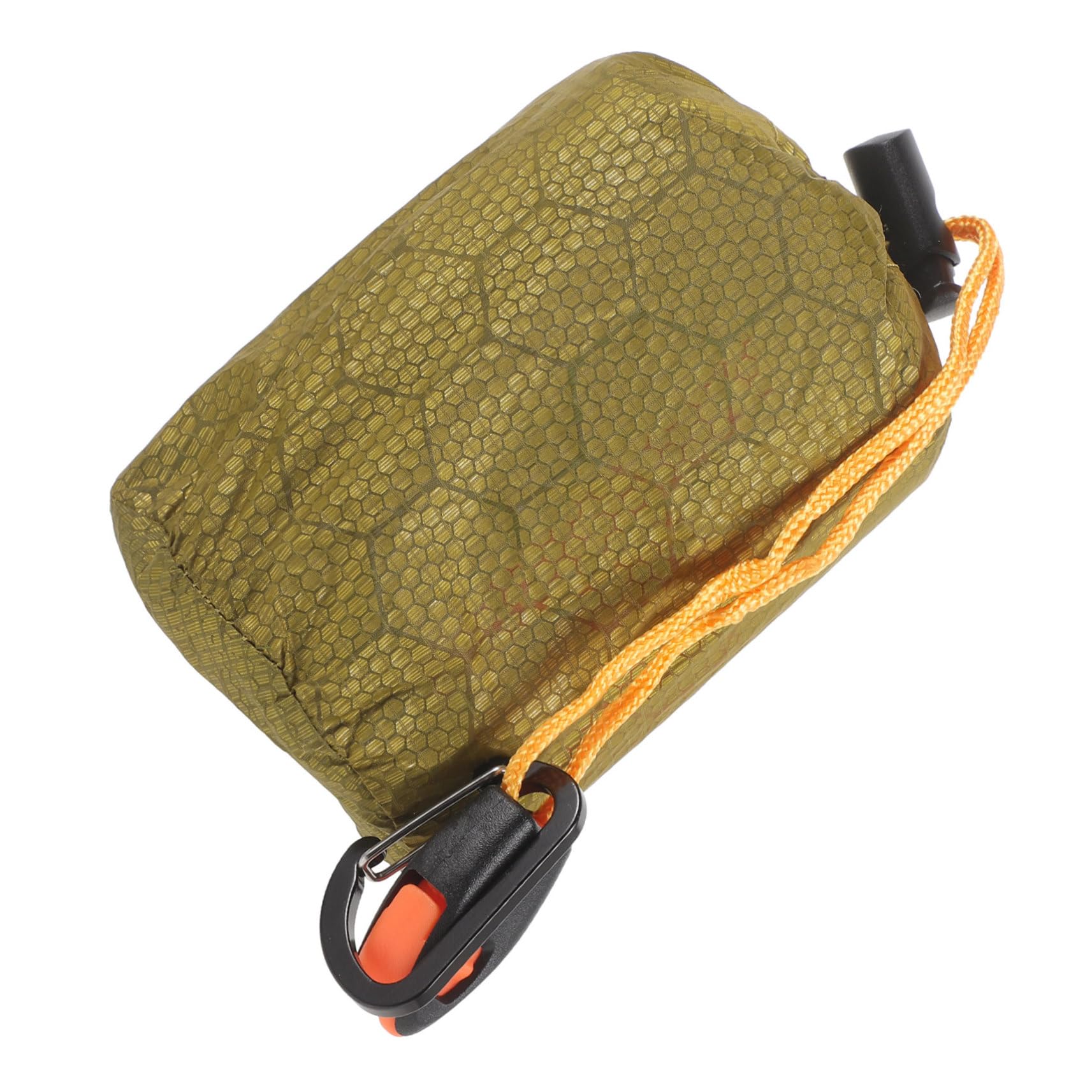 Toddmomy Pe Aluminium Film Schlafsack Zum Campen Notversorgung Schlafsack Für Haustiere Camping -Tasche Tasche Mit Kordelzug Überlebenswarmer Schlafsack Grün Pe-aluminiumfolie