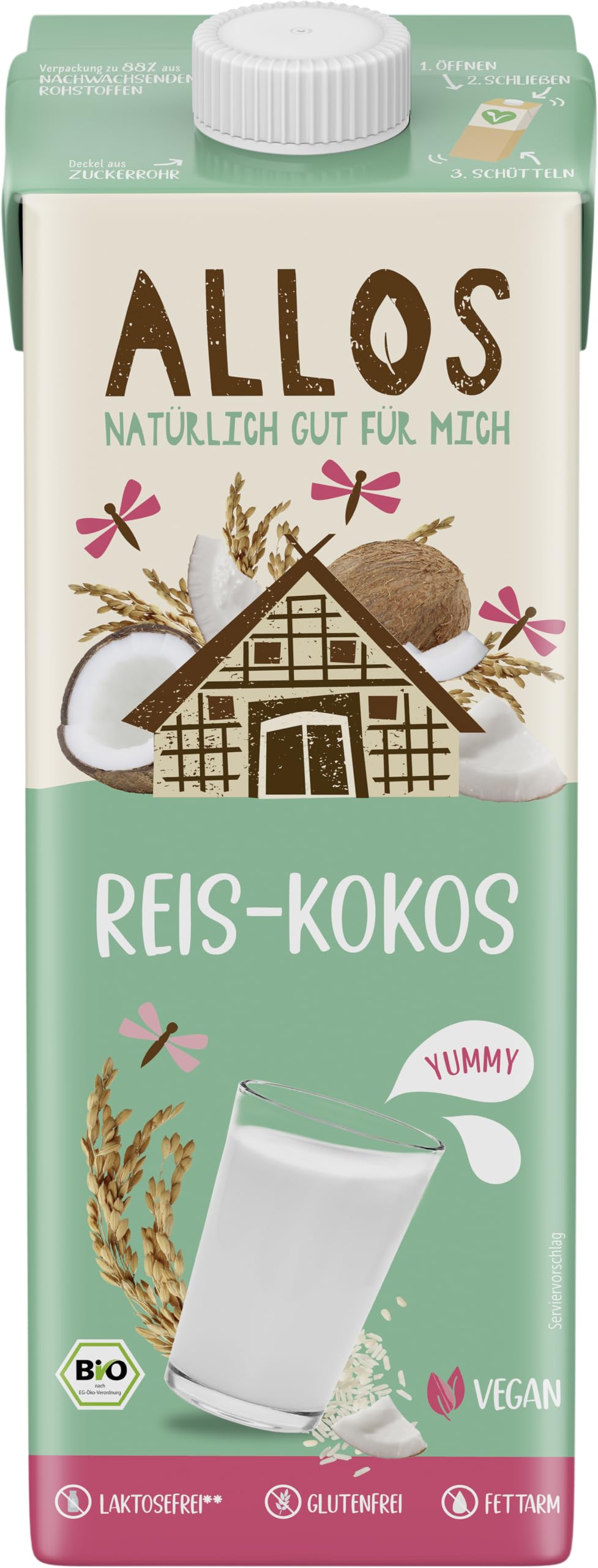 Reis-Kokos Drink 6 x 1 L