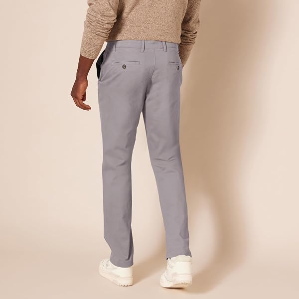Amazon Essentials Men's Slim-Fit Casual Stretch Chino Trousers - 2