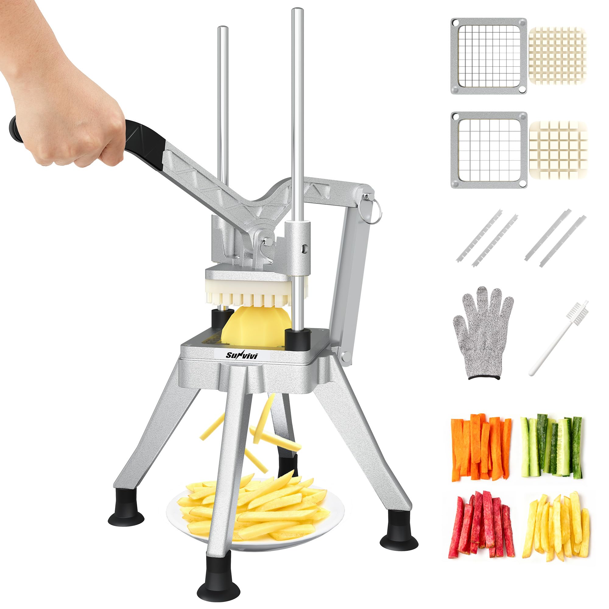 Sunvivi Commercial French Fry Cutter