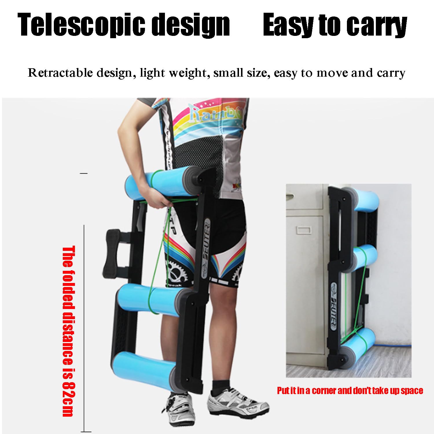 Indoor Cycling Bike Deluxe - Fitness Fiets - 18 kg Vliegwiel