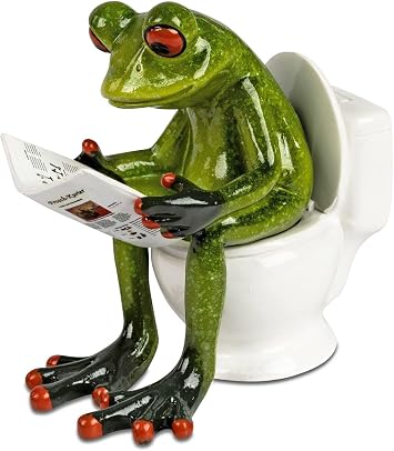 formano Frog on Toilet