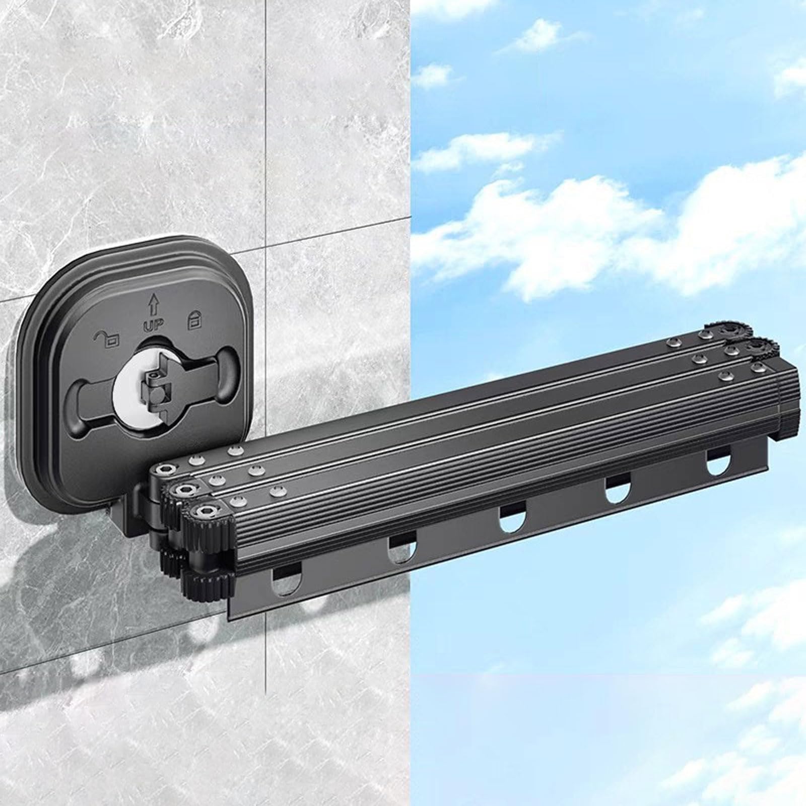Barra de Cortina de Ducha Plegable con Ventosa,estante retráctil para lavandería,Barra de Cortina de Esquina de Montaje En Pared,Impermeable Antimoho,para autocaravanas,tiendas de Ropa
