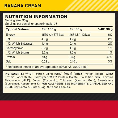 Miniatura 18 de Optimum Nutrition Estándar dorado 100% Proteína de Suero de Leche en Polvo, Pie de lima, 1.8 Libra
