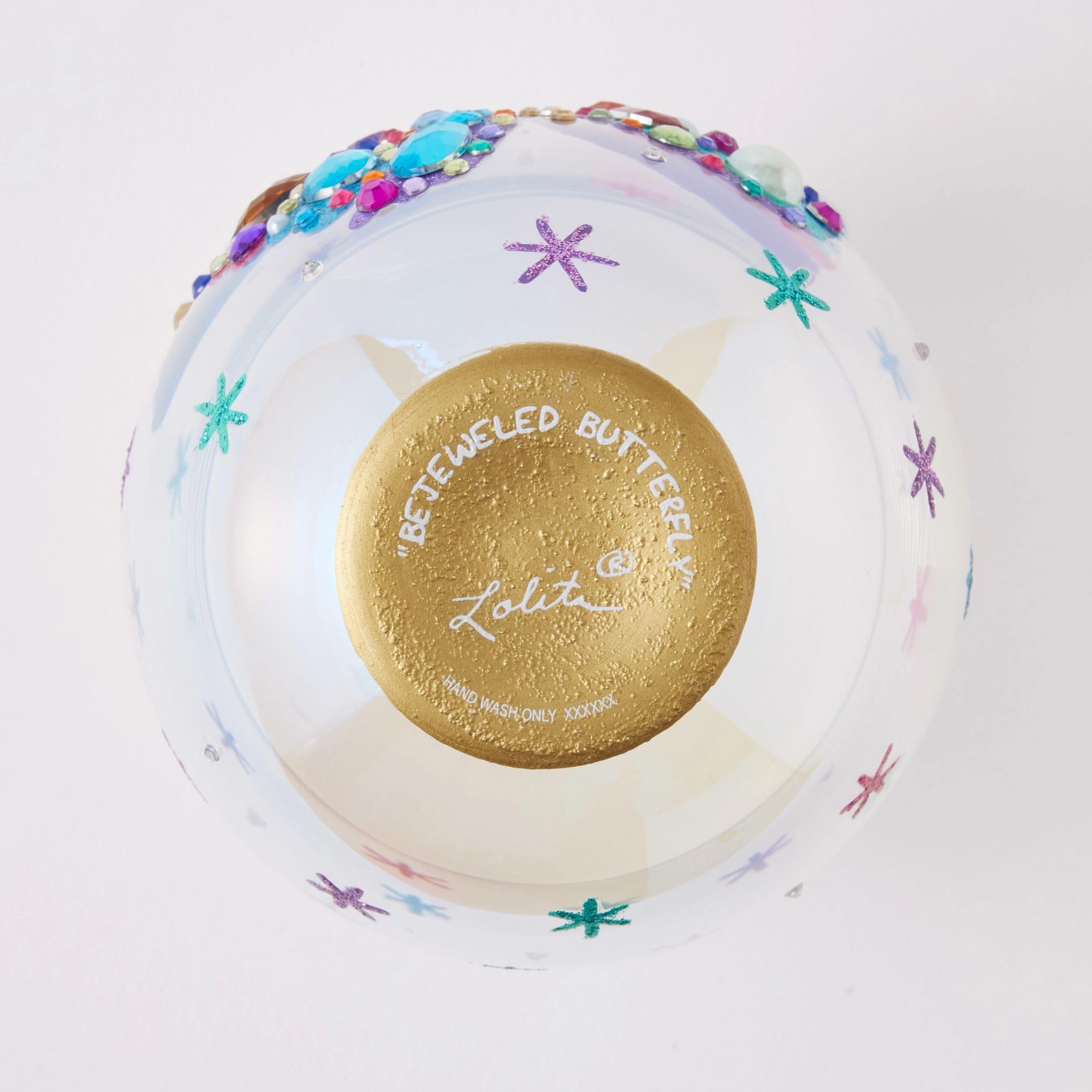 Enesco Lolita Butterfly - Copa de vino sin tallo
