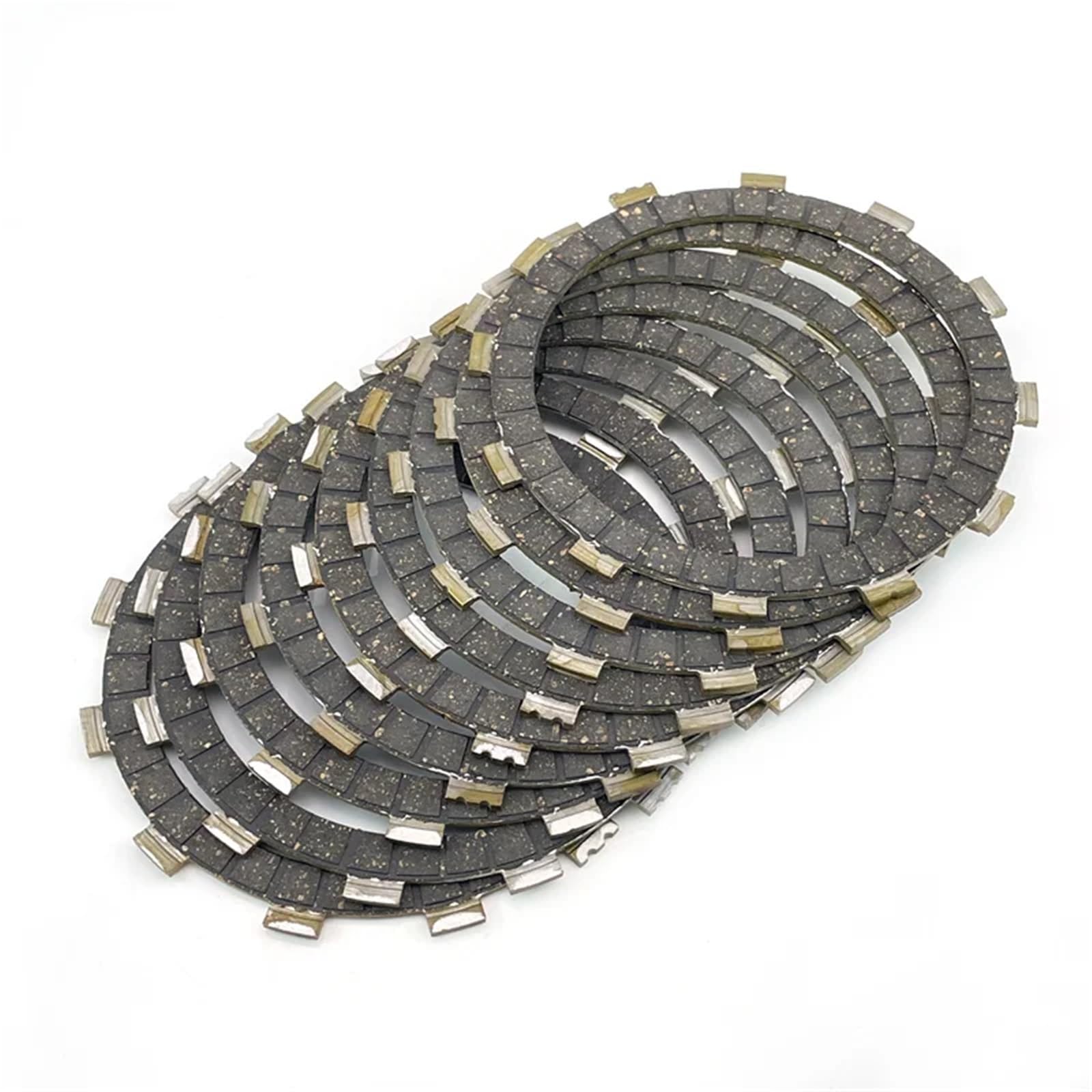 Juego de 9 discos de fricción de embrague for motocicleta, compatible con Yamaha YZF-R1 YZF R1 2009 2010 2011 2012 2013 2014