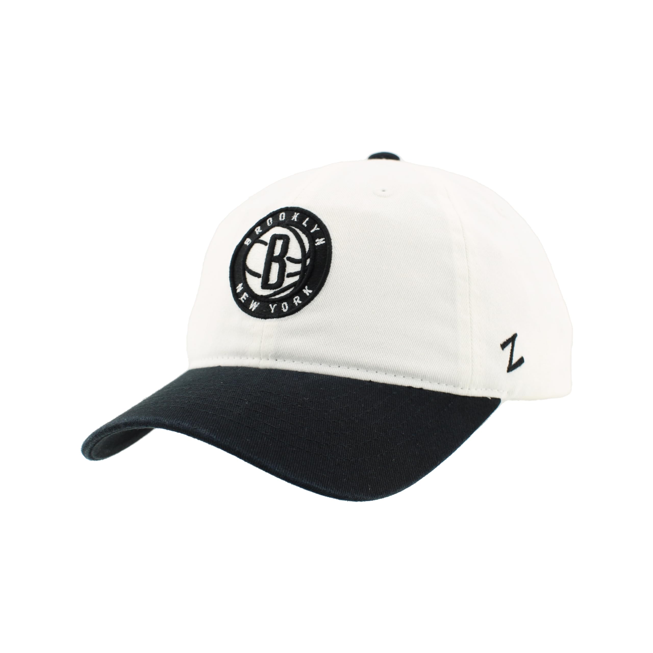 ZHATS Unisex's NBA Officially Licensed Adjustable Hat Scholarship Icon White Baseball Cap, One Size