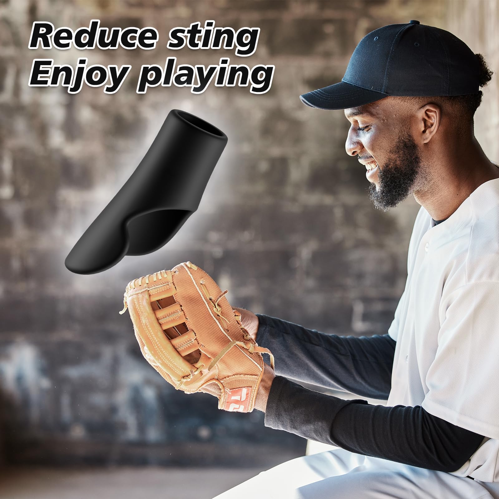 Protezione Pollice Catcher Baseball/softball In Silicone – Taglia Media/bambino, Universale Destra/sinistra