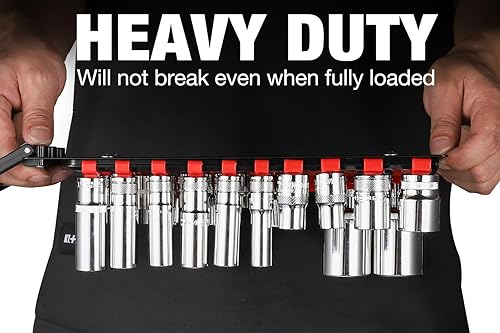 Miniatura 2 de ALOANES Bandeja organizadora de enchufes portátil de 96 piezas, soportes de enchufe con mango portátil, kit de soporte de enchufe resistente, 28