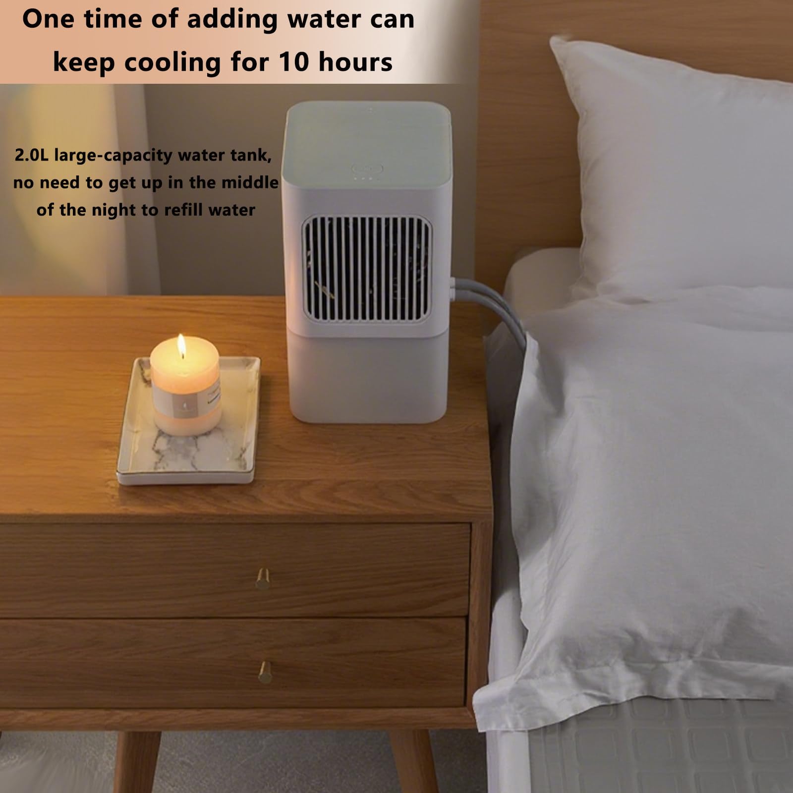 Protector de colchón refrigerado por Agua con Control Remoto, Ideal para viviendas de Alquiler, comercios, oficinas y Personas con Calor y sudoración Nocturna. Single