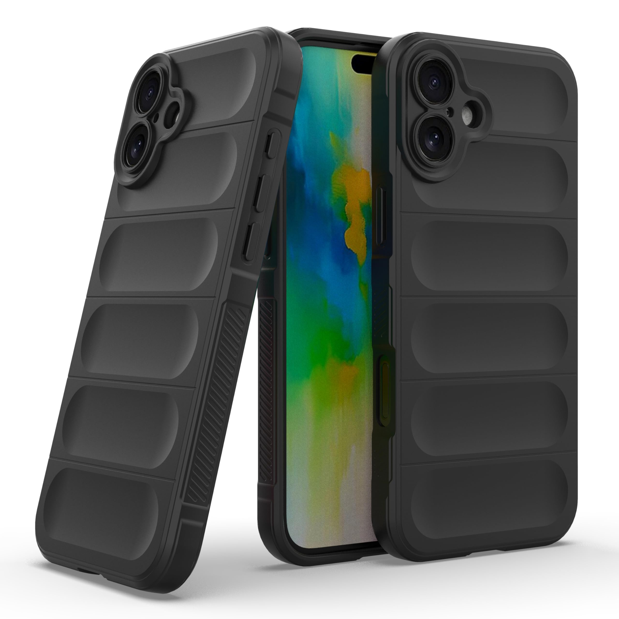Zapcase Back Case Cover for iPhone 16 Plus | Compatible for iPhone 16 Plus Back Case Cover | Liquid Silicon Case for iPhone 16 Plus with Camera Protection|Black (B0D8FT8GX3) Amazon Price History, Amazon Price Tracker