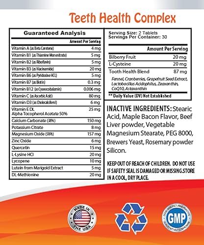 Miniatura 2 de Pastillas para el aliento para perros, salud avanzada de los dientes para perros, combate el mal aliento, encías y dientes de mejor aspecto,