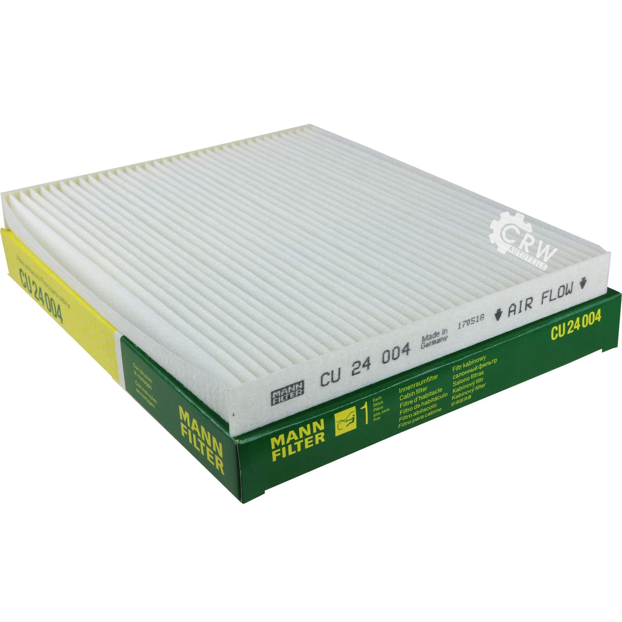 MANN-FILTER Inspektions-Set: Komplettpaket Mit Ölfilter, Luftfilter & Innenraumfilter - Einfacher Wechsel!