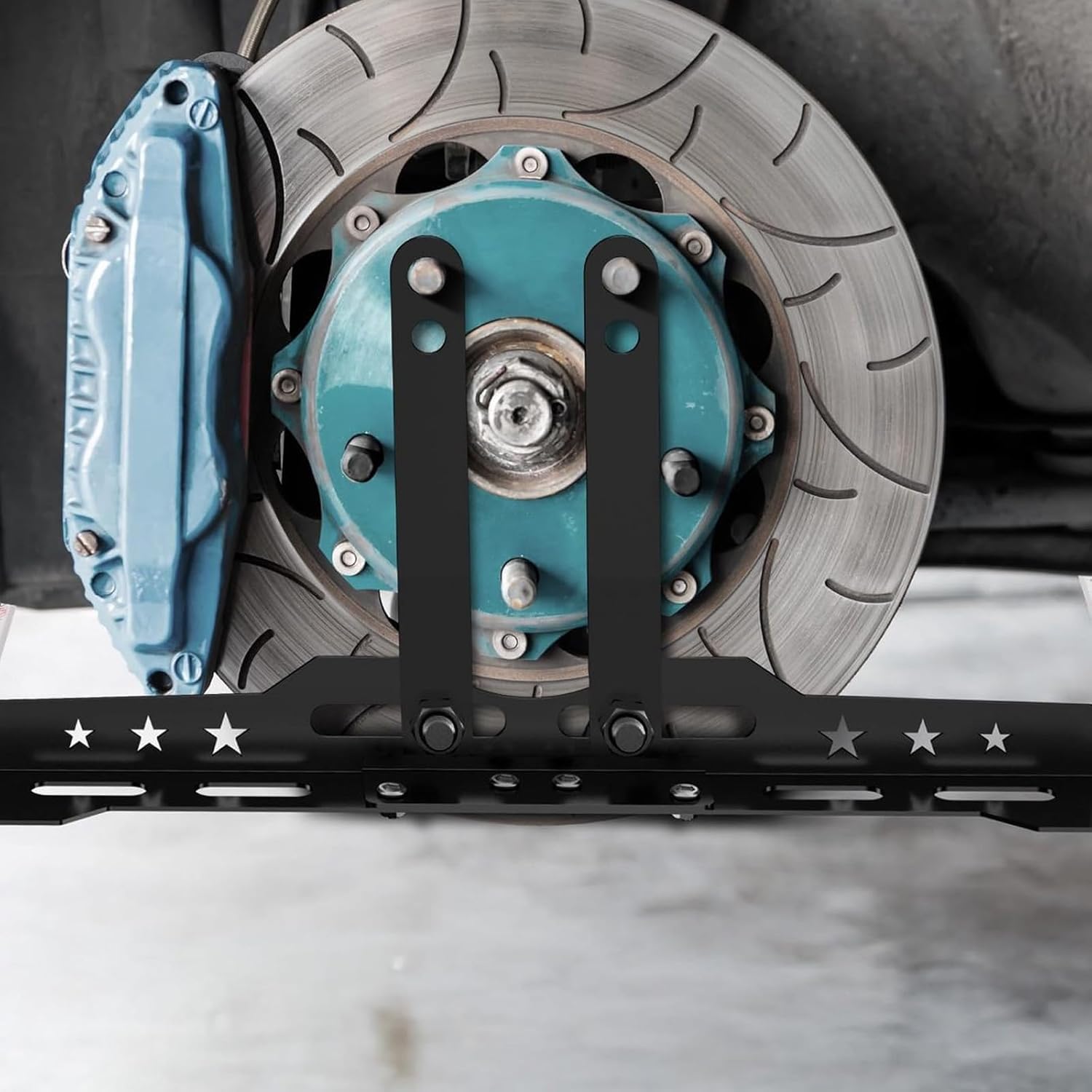 Professional Heavy Duty Toe Alignment Plates Tire Leveling Gauge for Vehicle Antislip Design Precise Coaxial Measurement Secure Tape Measure Alignment