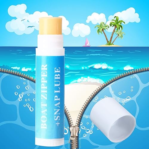 Miniatura 2 de BBTO 3 piezas de lubricante de cera con cremallera y cremallera para el cuidado de barcos, tubo de lubricante a presión para barco, lona, traje de