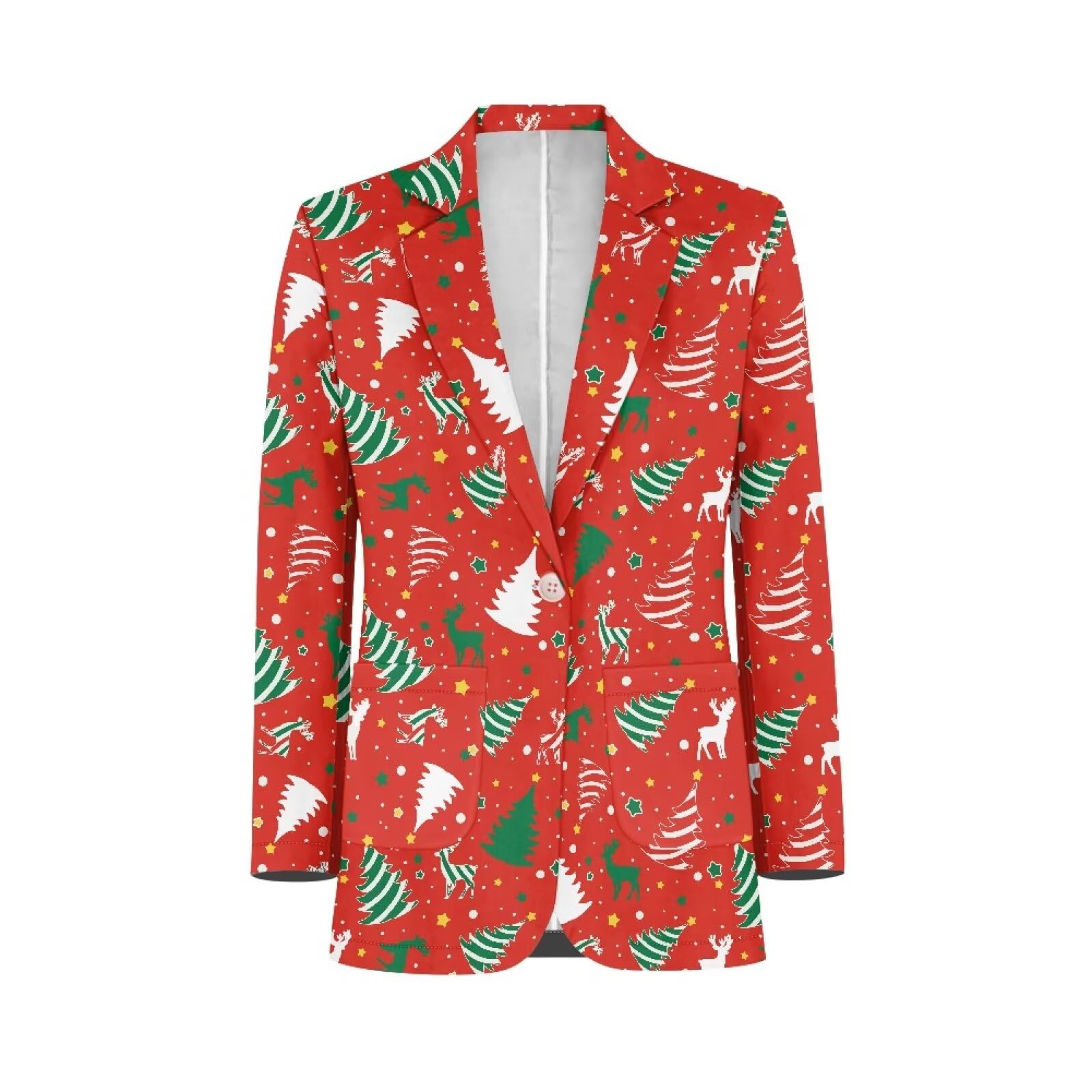 Suit Jackets for Women Lightweight Womens Blazer for Party Banquet Loose Womens Blazer Jacket with Two Pockets