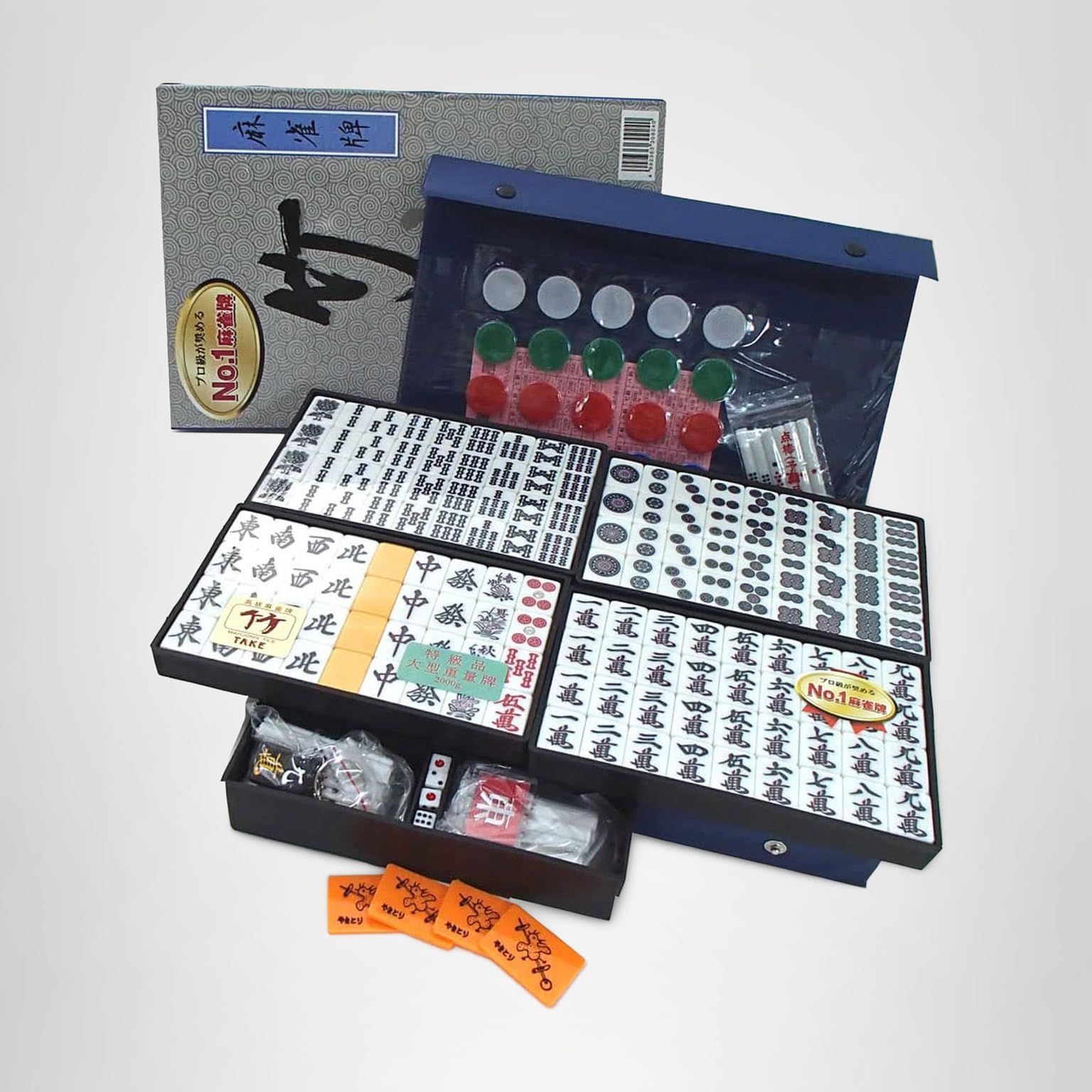Amazon.co.jp: NorthwaySports 高級麻雀牌【竹】 : おもちゃ