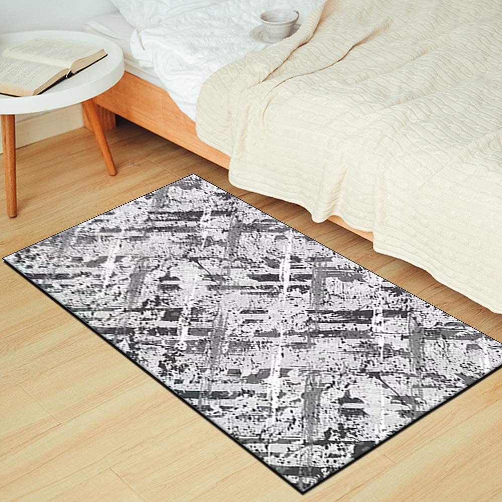 Tappeto Runner Cucina Moderno Antiscivolo E Lavabile - Pelo Corto Microfibra 3D, Passatoia Corridoio 60x500 Cm (Personalizzabile)