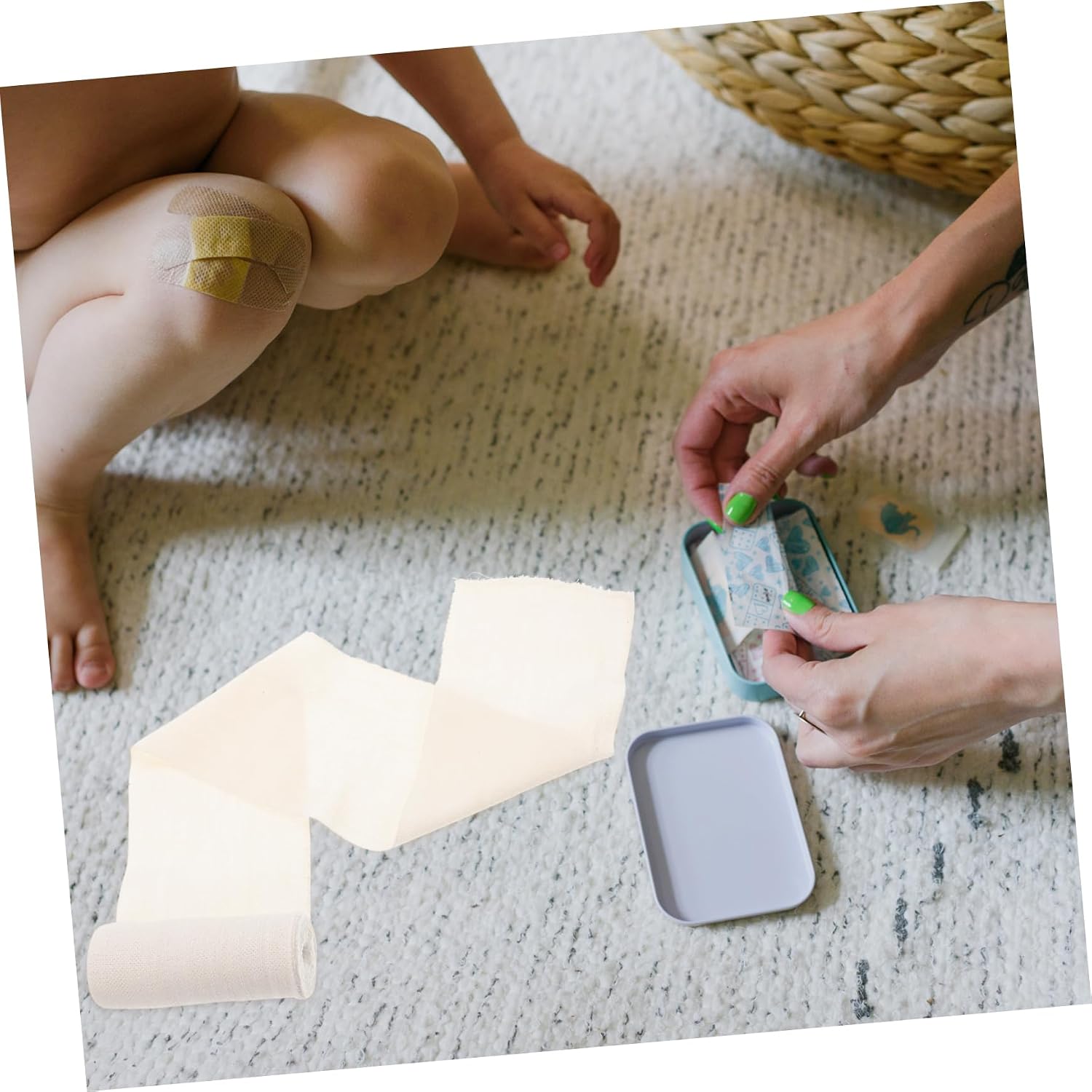 4pcs Elastic Bandage Self Adhesive Wrap for Ace Bandage Tape Multi-Function Accessory