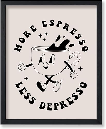 Miniatura 50 de Poster Master Póster con texto en inglés "This Place Feels Like Home", estampado retro de hongos, arte de rana genial, arte de citas positivas, arte