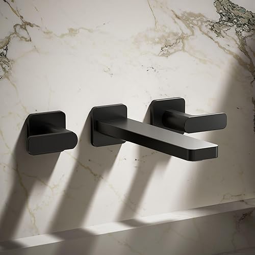 Miniatura 30 de KOHLER T27120-4-BN Parallel® - Tapacubos para lavabo de baño, níquel cepillado vibrante Vibrant Brushed Nickel,Mate negro,Latón cepillado