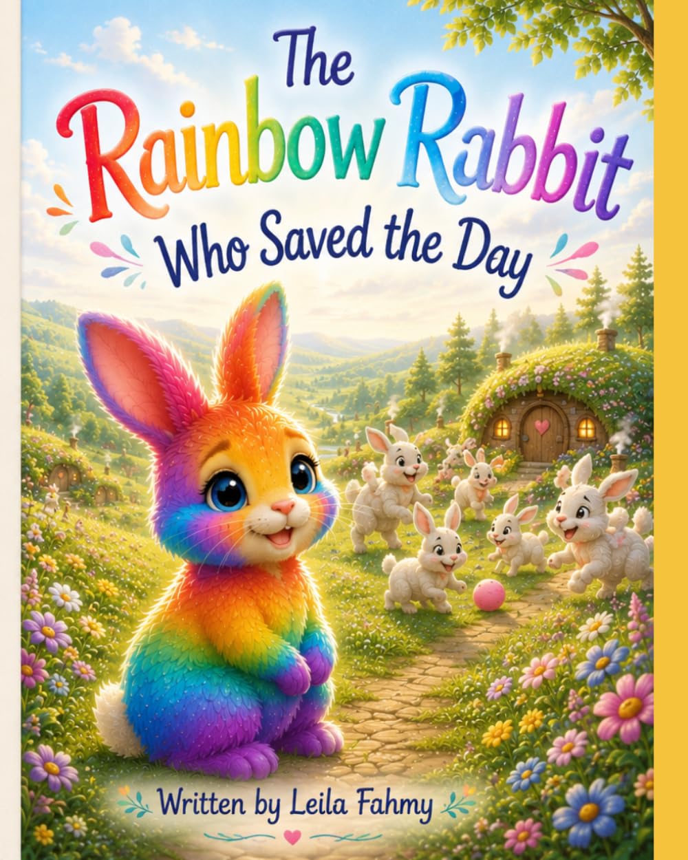 The Rainbow Rabbit Who Saved The Day