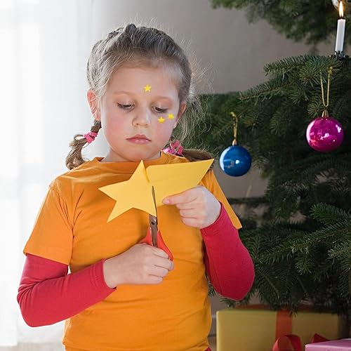 Miniatura 5 de Pegatina holográfica de estrellas pequeñas de arco iris, 10 hojas de papel de aluminio, etiquetas adhesivas de estrellas brillantes D1-CSXXTZ