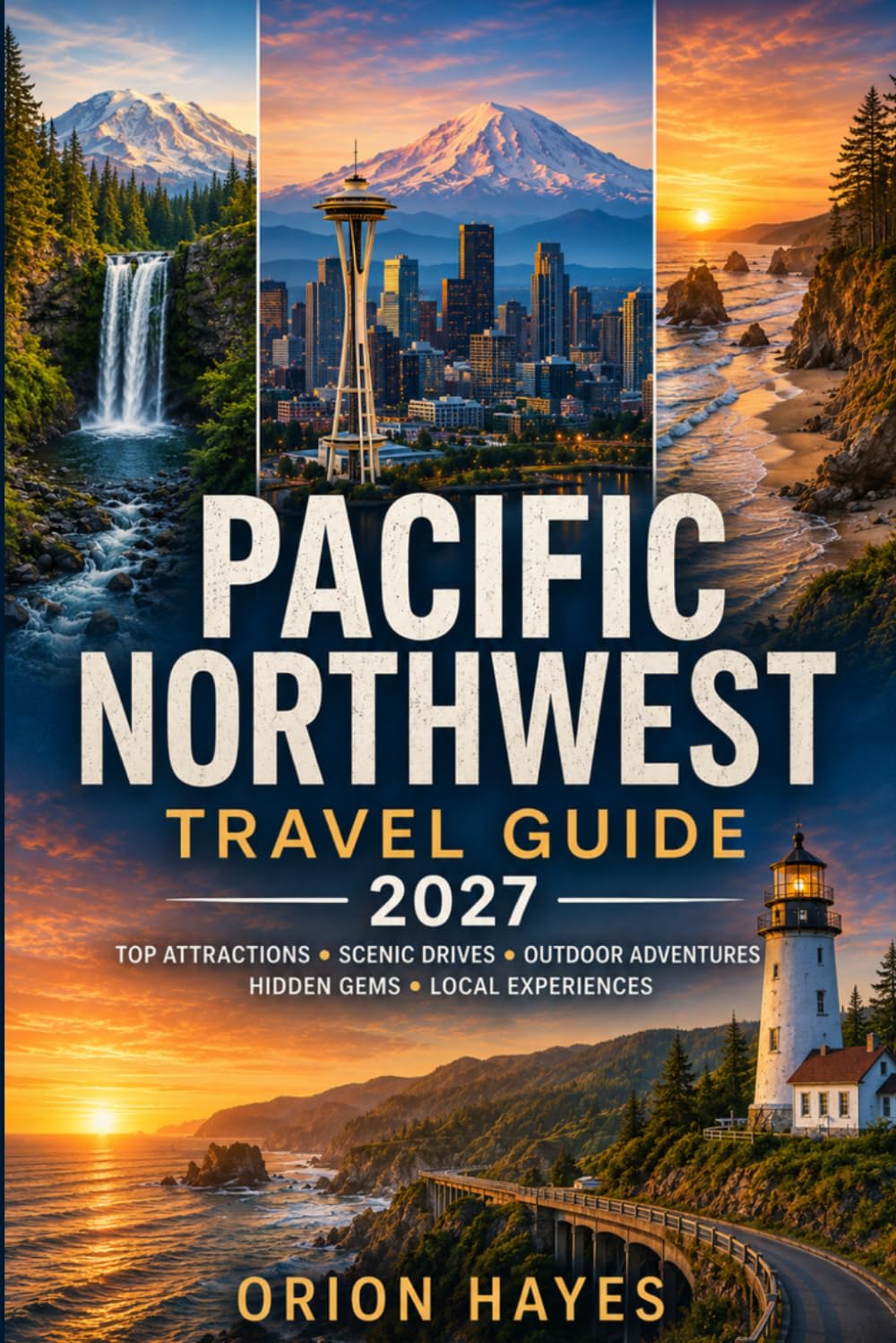 Pacific northwest travel guide: Plan The Perfect Trip to Washington & Oregon — National Parks, Scenic Routes, Coastal Landscapes, Mountain Adventures, Food, & Lodging