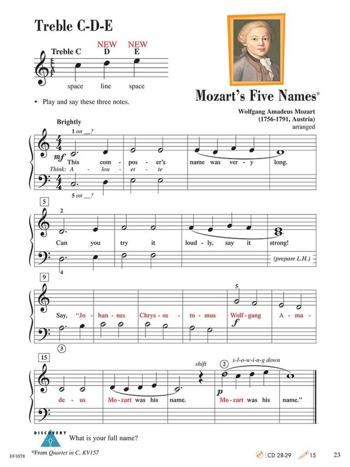 Piano Adventures: Lesson Book - Level 1, 2nd Edition | Beginner Piano Method Book | Sheet Music Songbook with Chords and Grand Staff Reading | Faber Piano Method Book for Kids and Adults — Amazon image 12
