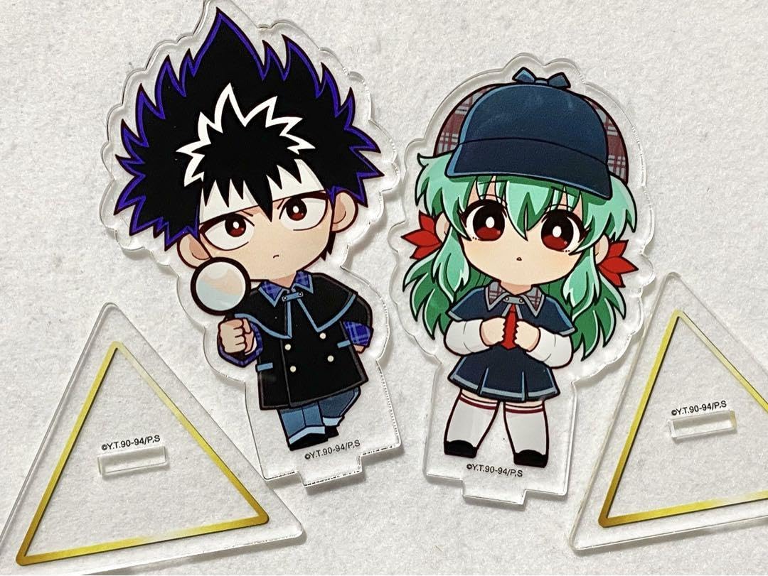 Amazon.co.jp: 幽遊白書 幽白 プリカフェ 探偵 アクスタ 飛影 雪菜①