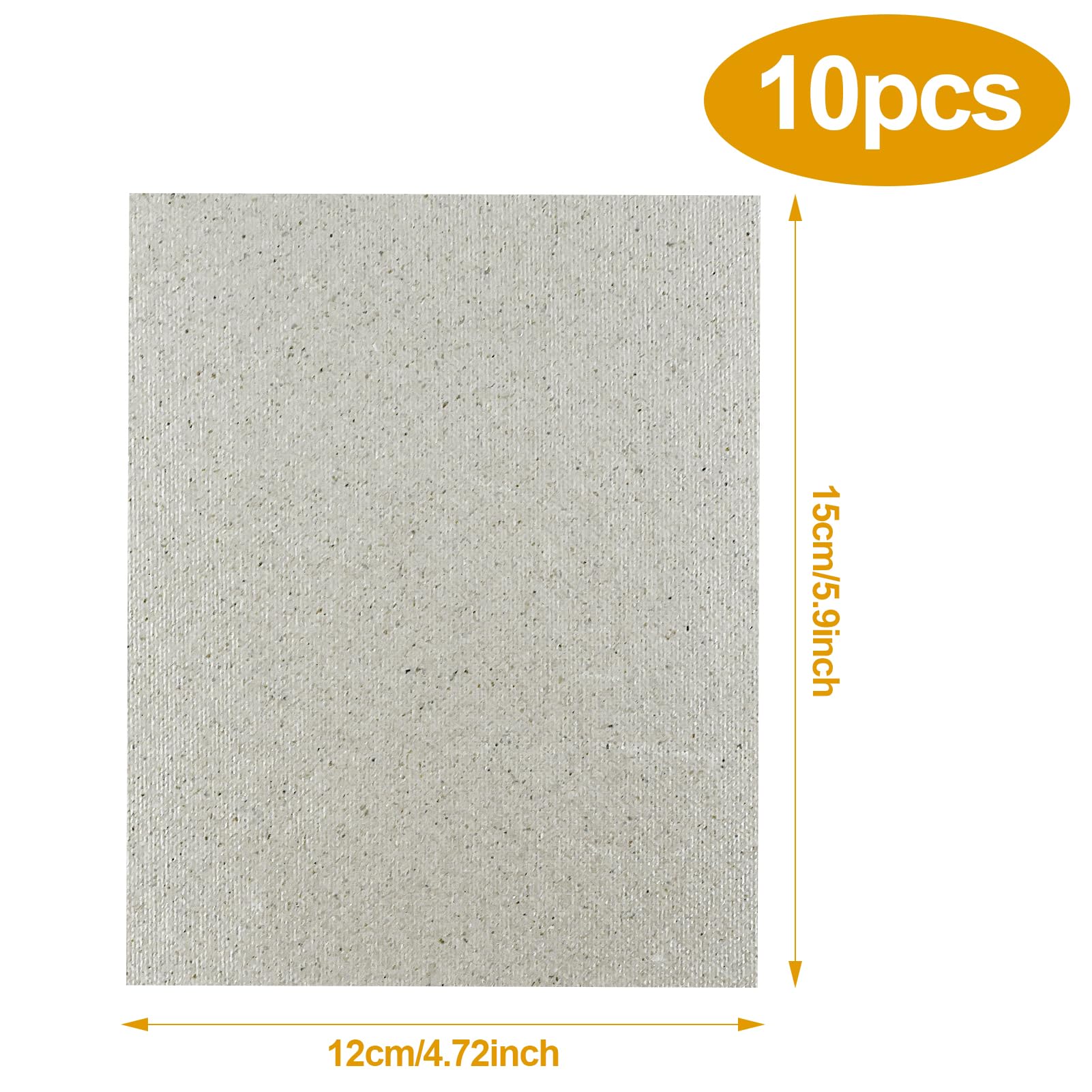 10 Stks Magnetron Universele Mica Folie, Oven Mica Wave Guide Cover Vervangende Vellen B15