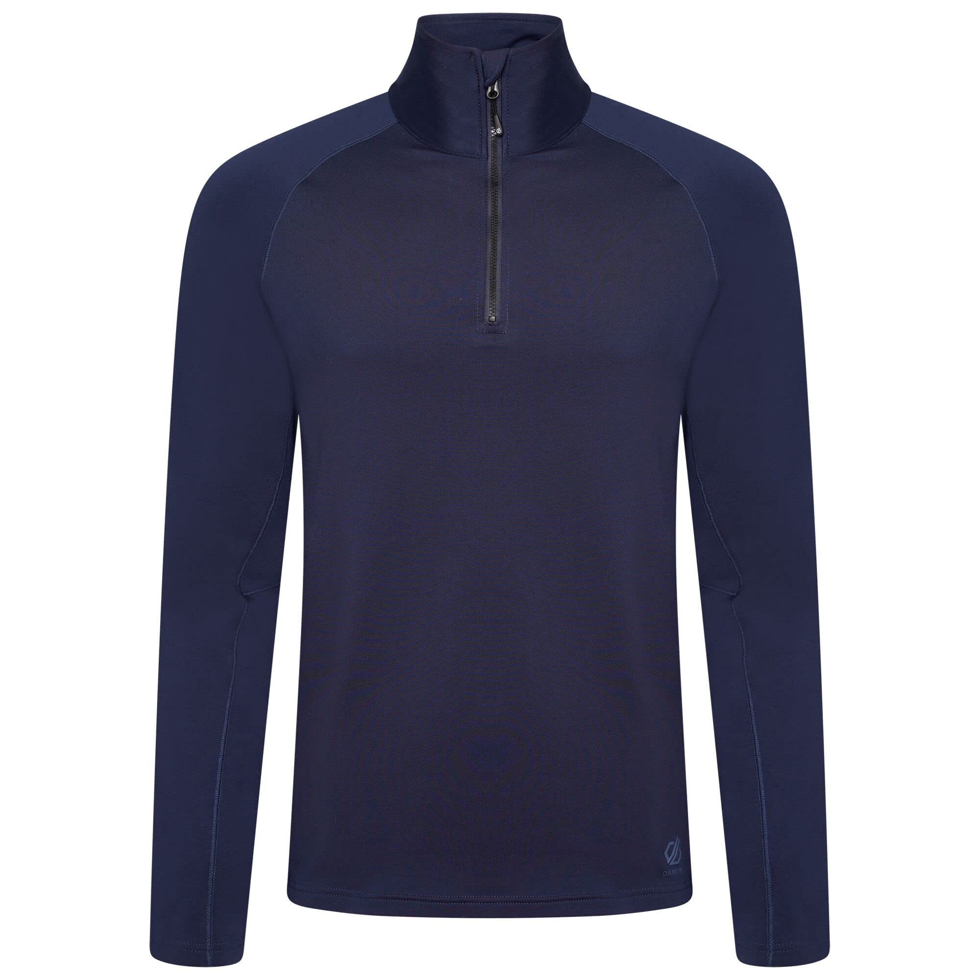 Dare 2b Mens Fuser Half Zip Core Stretch Midlayer Sweatshirt, Nightfall Navy, XS EU