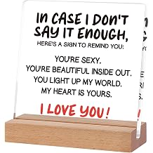 Gifts for Girlfriend Wife Her, You Are Sexy Sign, I Love You Gift