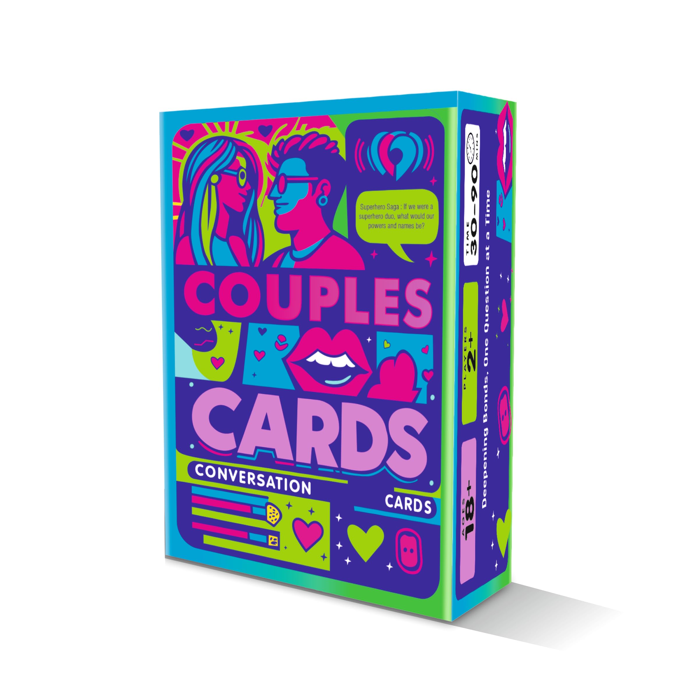 MBDH Wellness Conversation Cards - Couple Card Game for Stay at Home, Date Nights & Travel | Perfect Valentines Gift for Couples - 100 Questions - Deepen Your Connection! (B0D9S9W2WY) Amazon Price History, Amazon Price Tracker