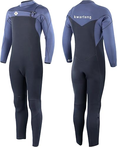 Kwarteng Trajes de neopreno de 40.118in para hombre, traje húmedo para agua fría, traje de neopreno de 40.118in para buceo, surf, esnórquel, kayak,