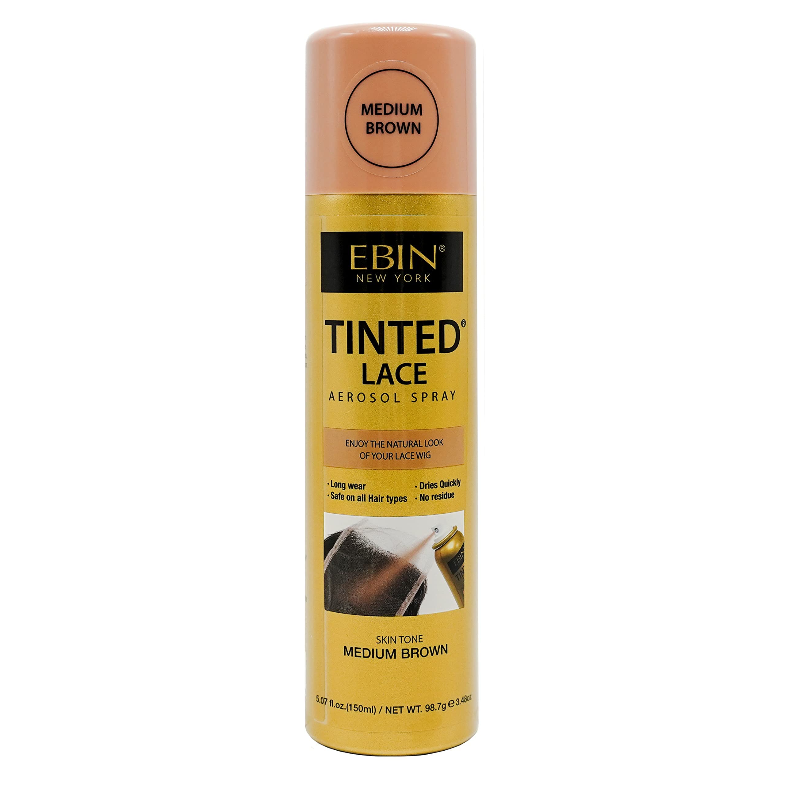 Tinted Lace Spray - 5.07oz (Medium Brown)