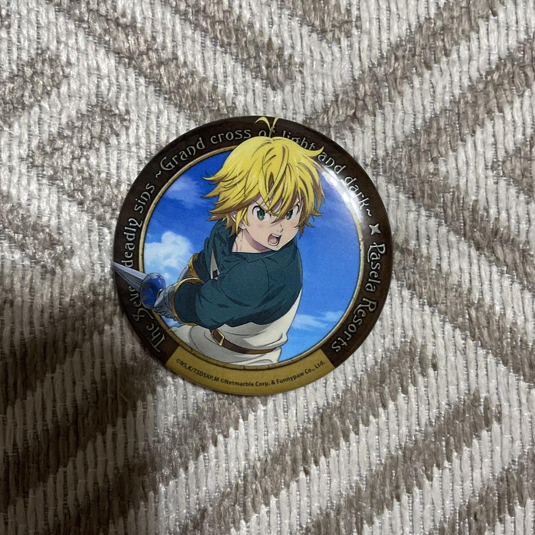 Amazon | 七つの大罪 メリオダス 缶バッジ | バッジ | おもちゃ