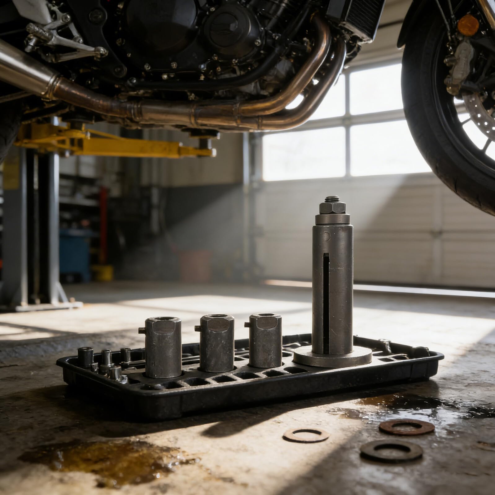Ensemble D'outils pour Pédalier de Vtt en Métal, Installateur de Pignon de Manivelle Polyvalent pour Réparation et Entretien de Motos Tout-usage