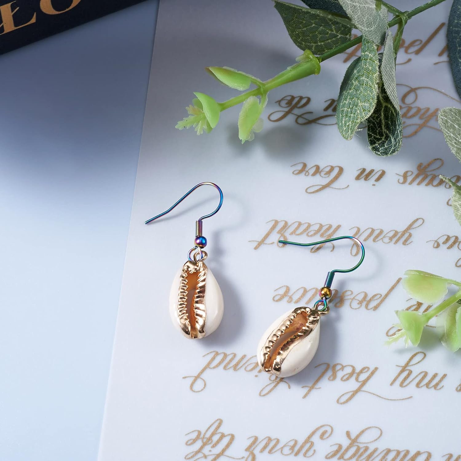 Fashewelry 200Pcs Multi-Color 201 Stainless Steel Earring Fish Hooks Rainbow Surgical French Ear Wires with Ball and Coil Tube Ends 21 Gauge Pins for Dangle Drop Earrings Making 20mm - Image 6