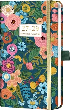 2027-2029 Pocket Calendar - 3 Year Monthly Planner 2027-2029