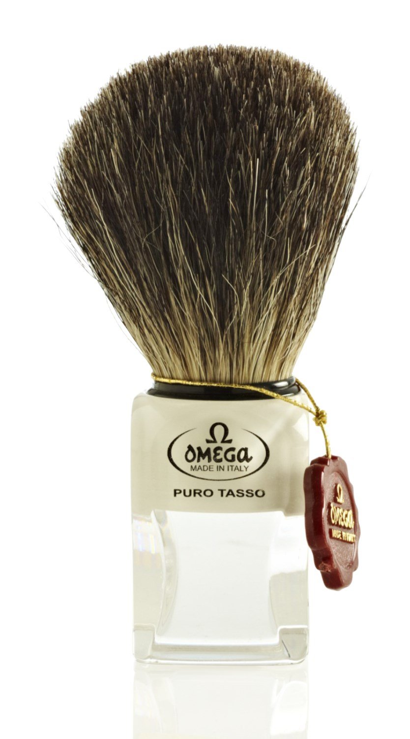 Omega 6188 Pure Badger Hair Shaving Brush