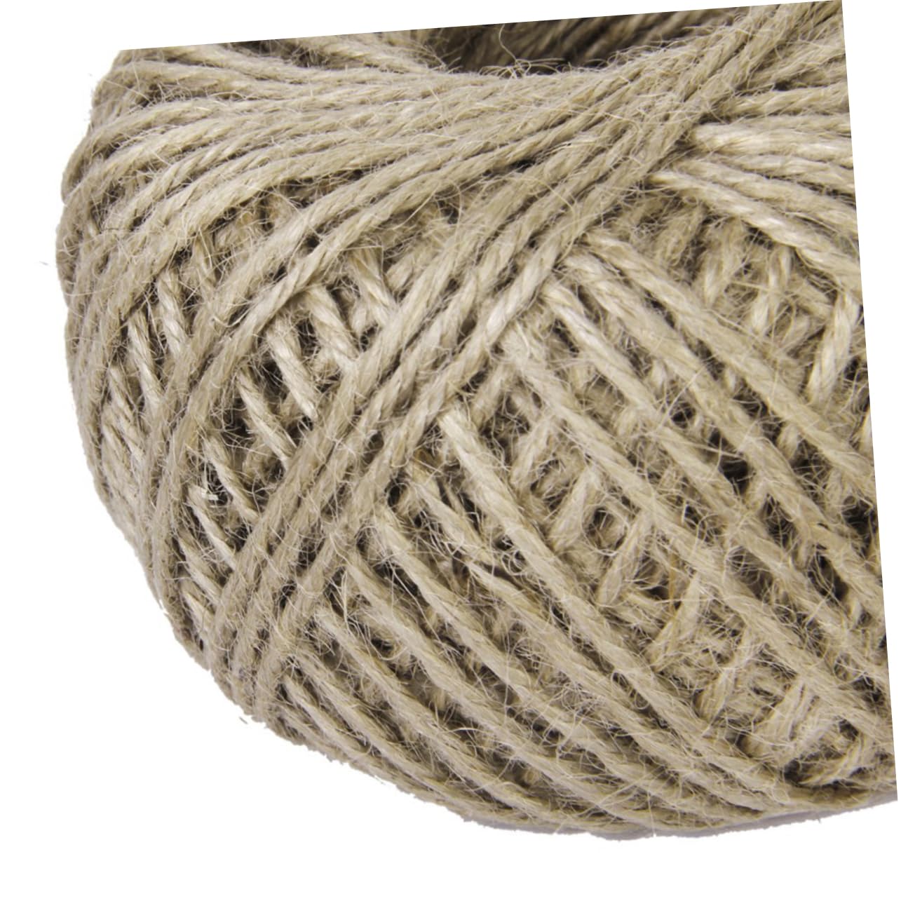 ARTIBETTER 80M Natural Jute Twine DIY Jute Twine for Gardening Industrial Packing and Photo Displays Durable Material