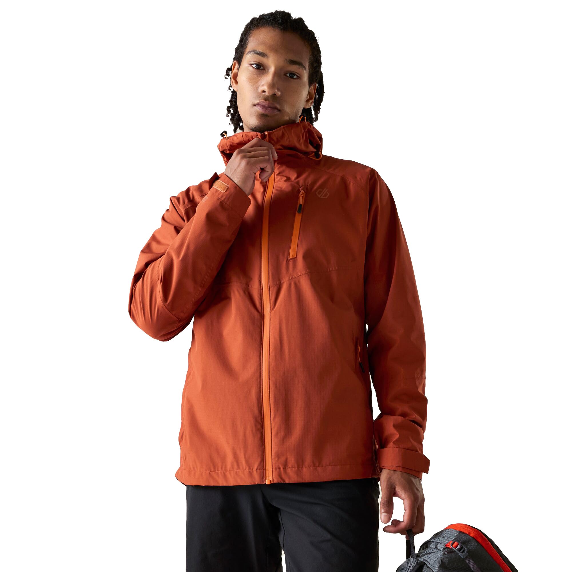 Dare 2B Men's Orange Waterproof Breathe Out 2.5 Layer Jacket Size: Xxl