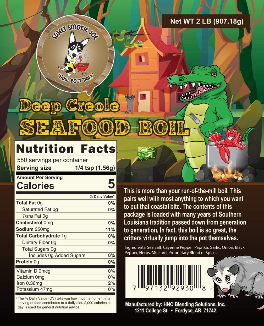 Deep Creole Seafood Boil - 2 lb bag