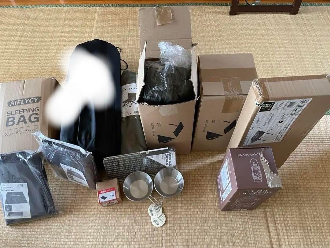 未使用 キャンプ用品 12セット