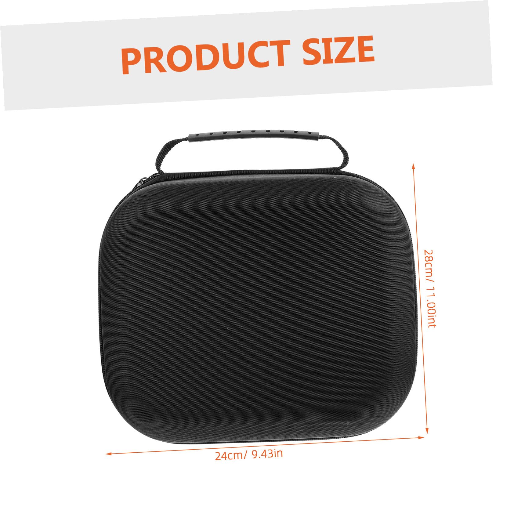 VILLCASE Custodia Rigida Porta Occhiali per Realtà Virtuale in Eva Nero, Protezione Portatile per Occhiali 3d, per Viaggi e Uso Quotidiano